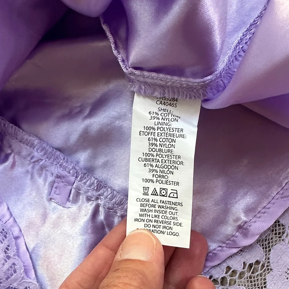 NWT Childrens Place Lavender Lace A line Sleeveless Dress size small 5/6